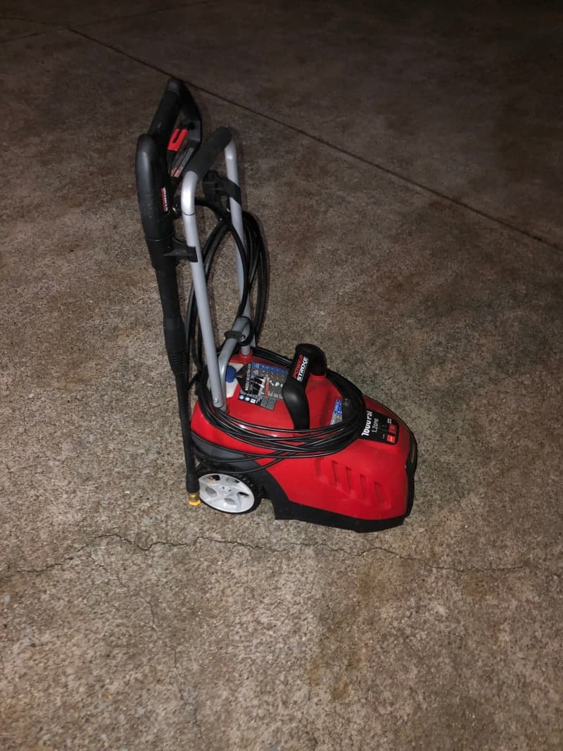 1600 PSI, Electric Pressure Washer