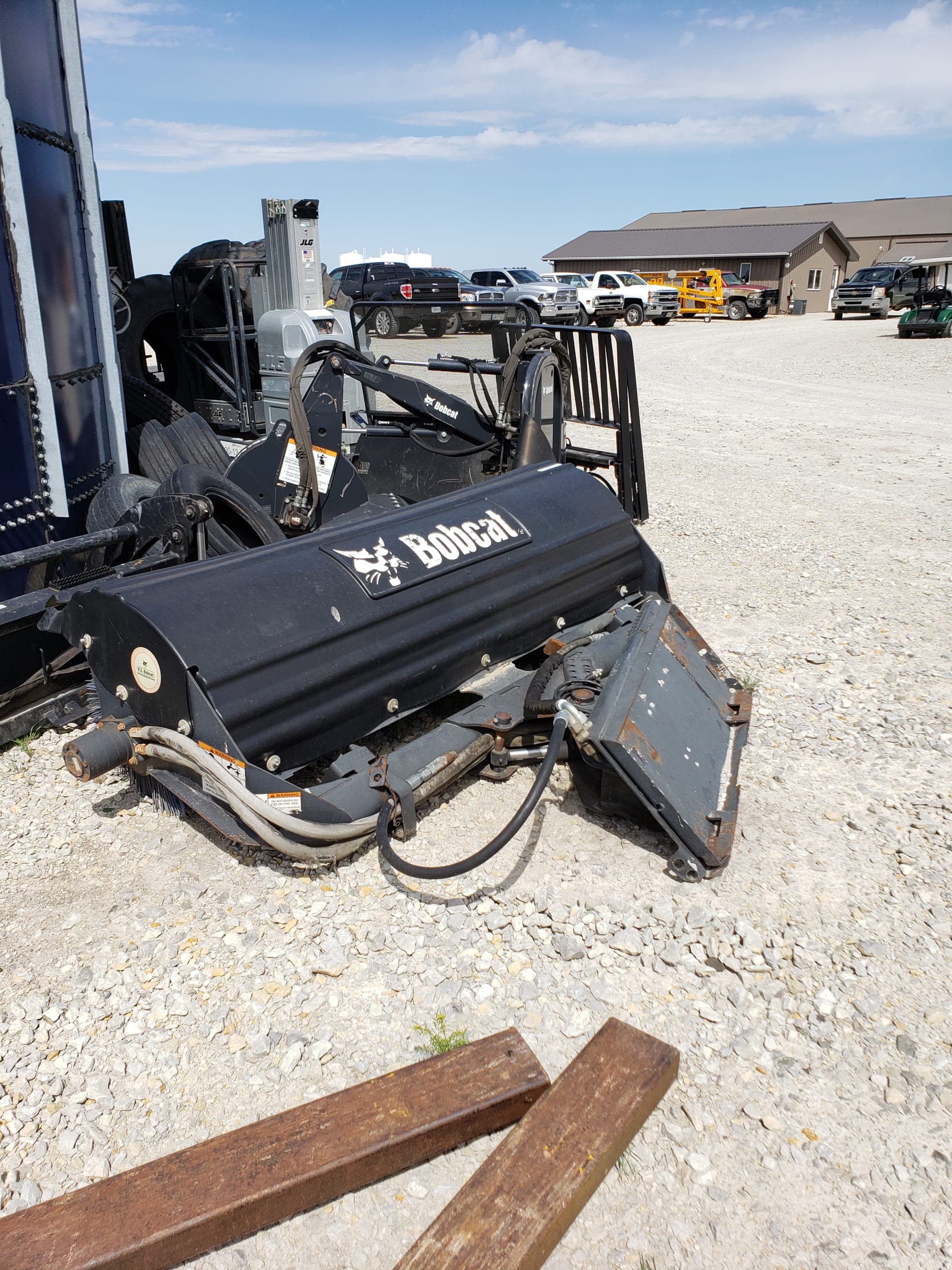 Sweeper attachment for Skid Steer