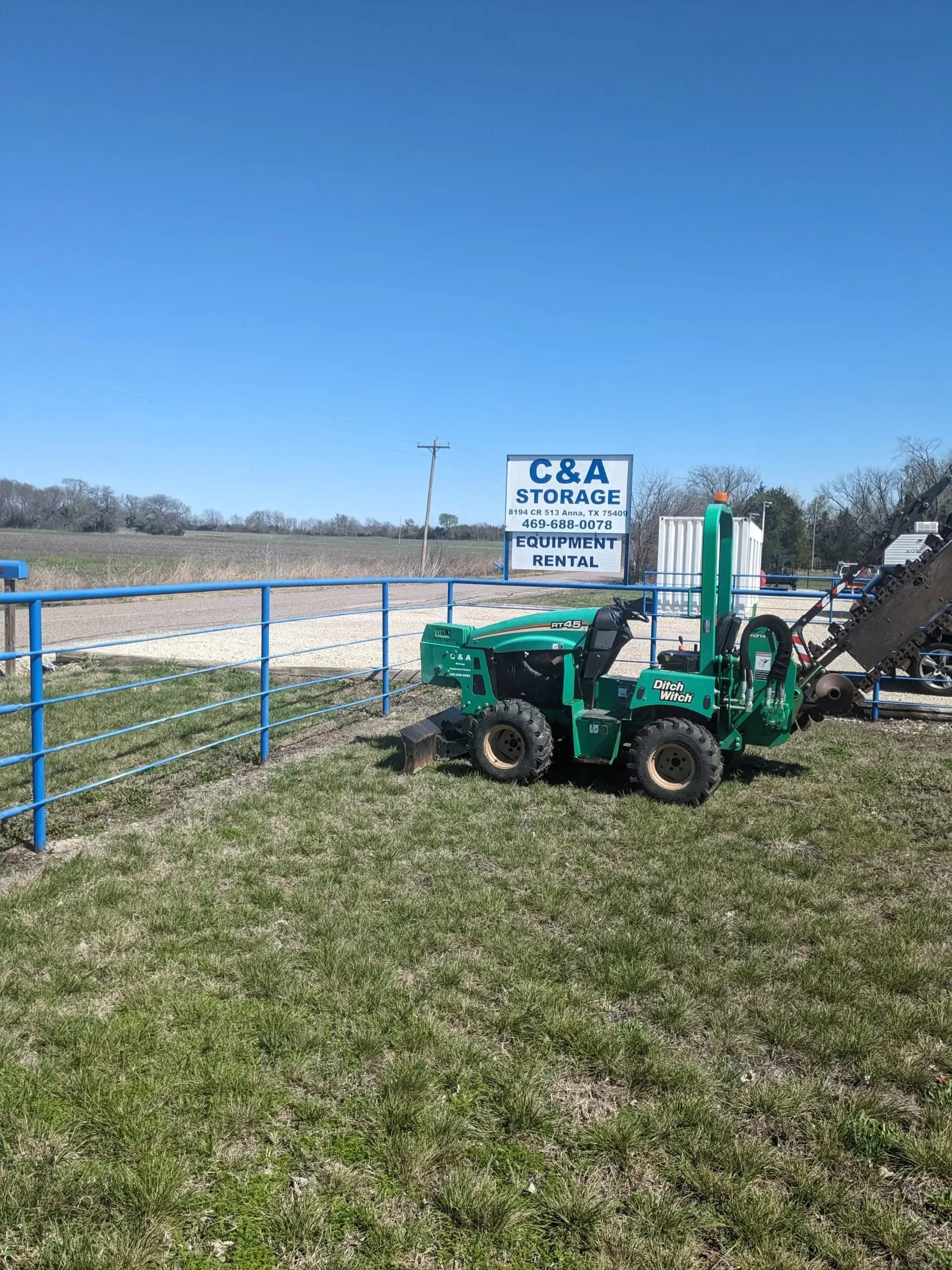 Ditch Witch RT45 Ride-On Trencher
