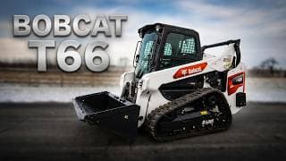 How to operate a 2021 Bobcat skid steer T66